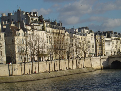 Les Toits de Paris - Seine river